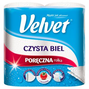 Ręcznik papierowy Velvet Czysta Biel, 2szt